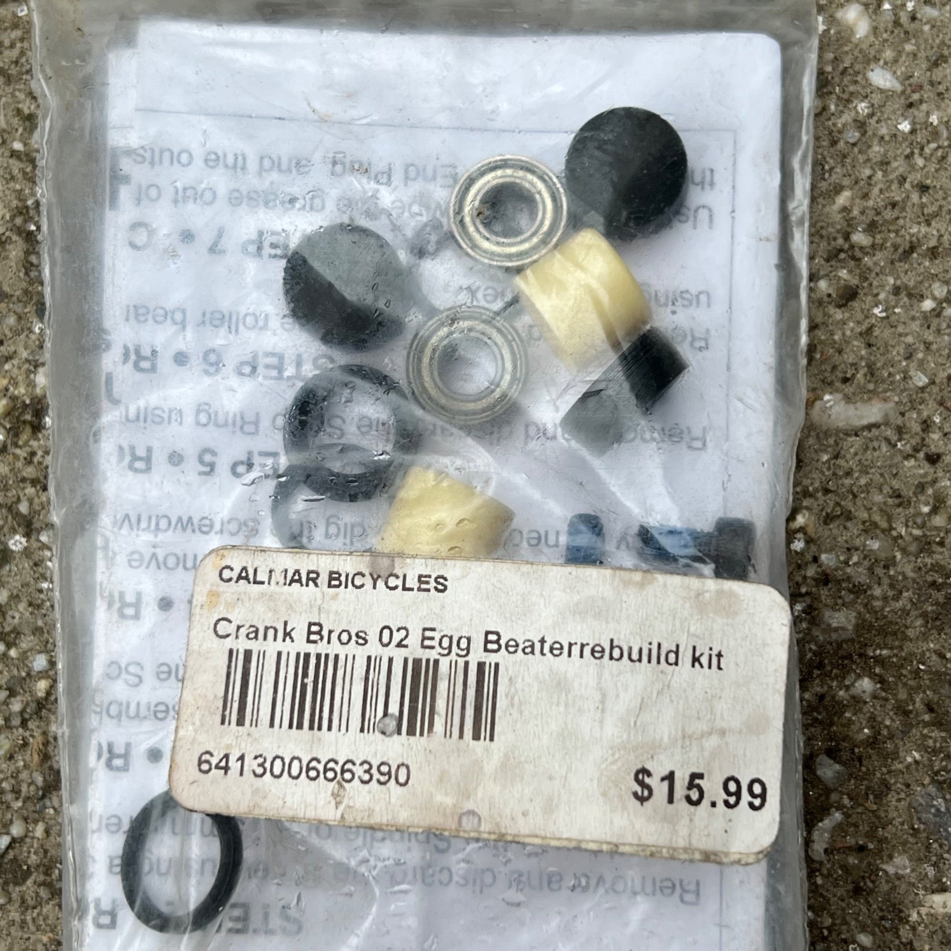 Crankbrothers Crankbros Eggbeater 2 Rebuild Kit Bearings Bushings Clip Seals  