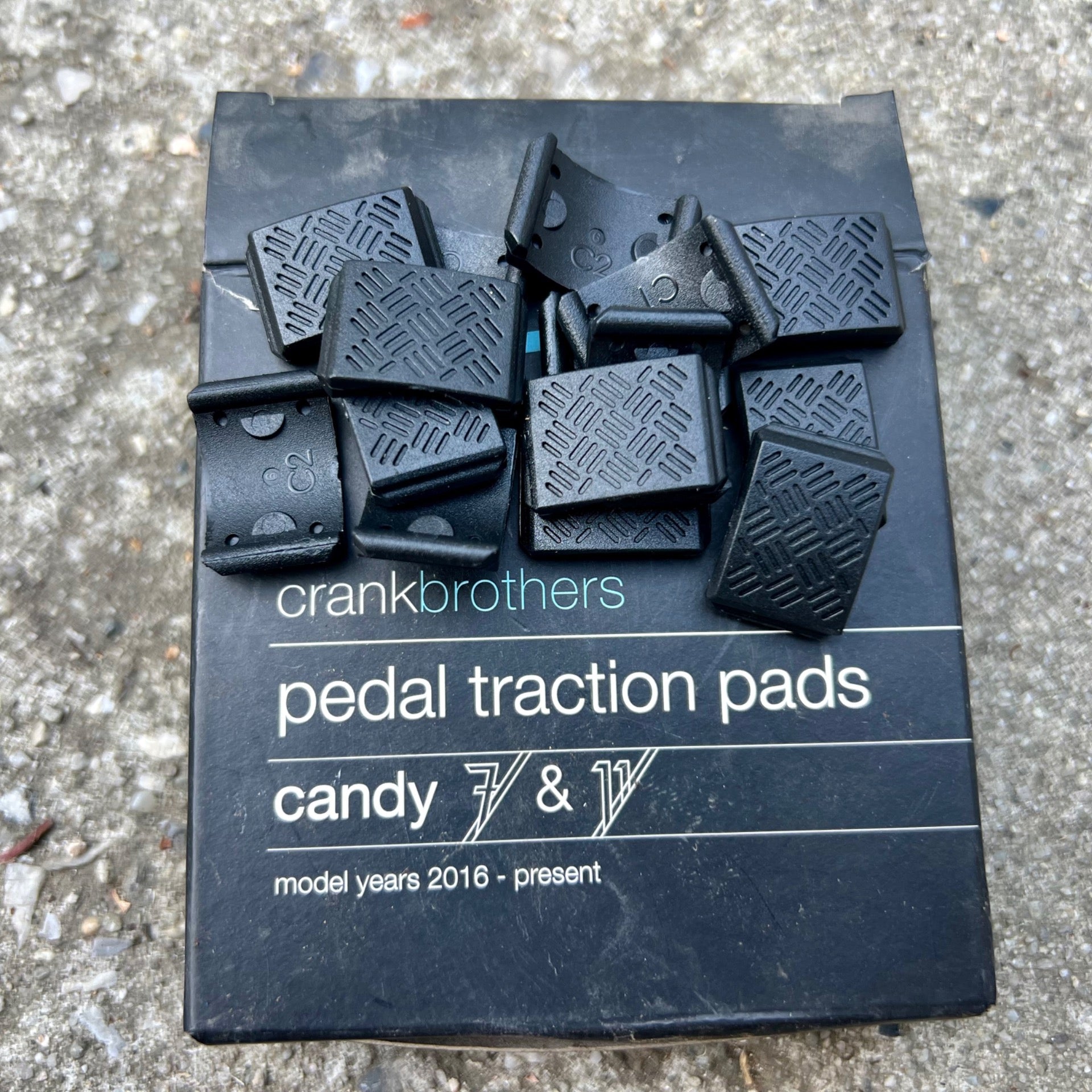 NEW Crankbrothers Traction Pads For Candy 7 & 11 2016+ Black Clipless MTB