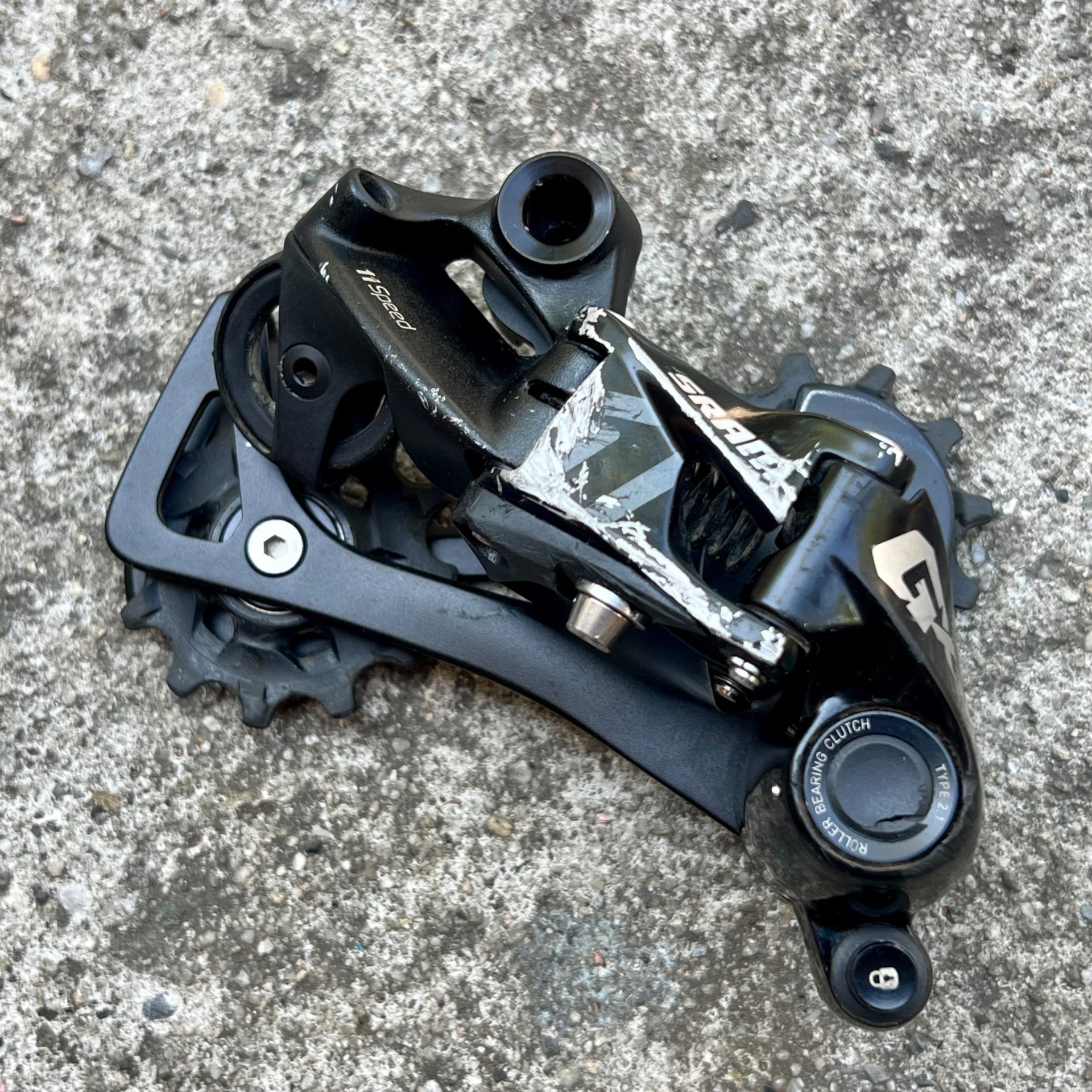 SRAM GX 11 Speed Rear Derailleur Long Cage MTB Type 2.1 Clutch X-Actuation Black