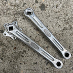 Used Stronglight 49D 170mm Cranks 50.4 BCD 5 Bolt Vintage Touring Road Bike Retro-Bicycle Bin