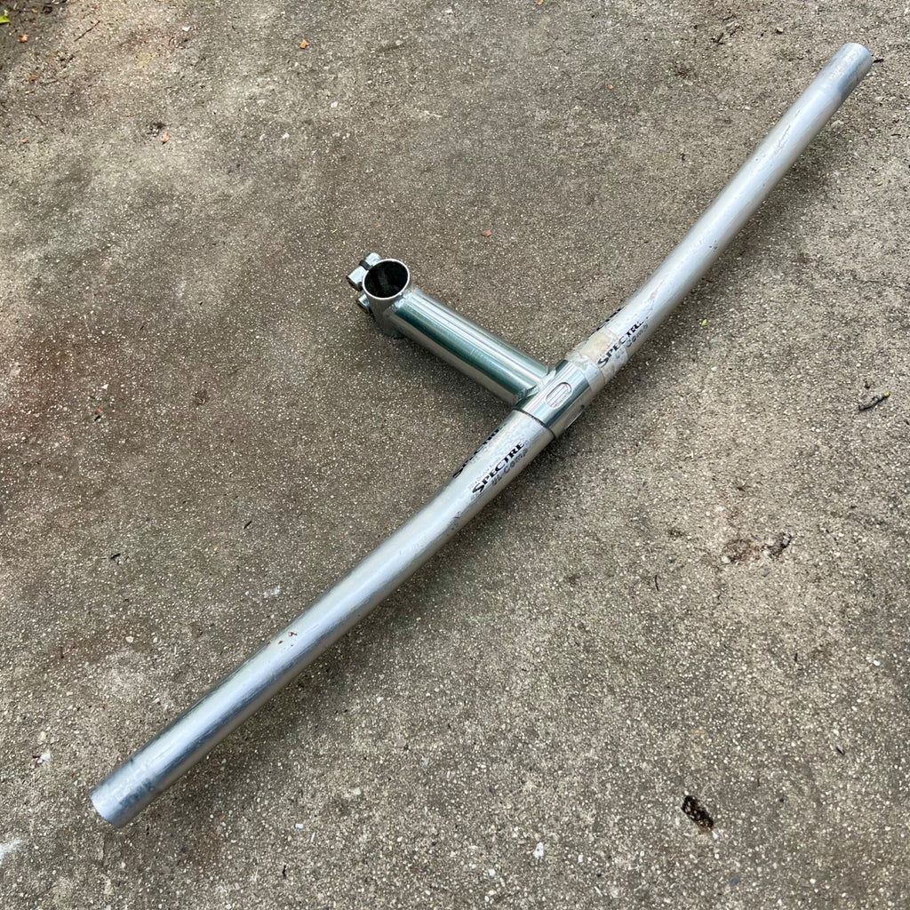 Spectre UL Comp Bars & Stem Combo 1in Threadless 560mm Vintage MTB Retro Chrome 