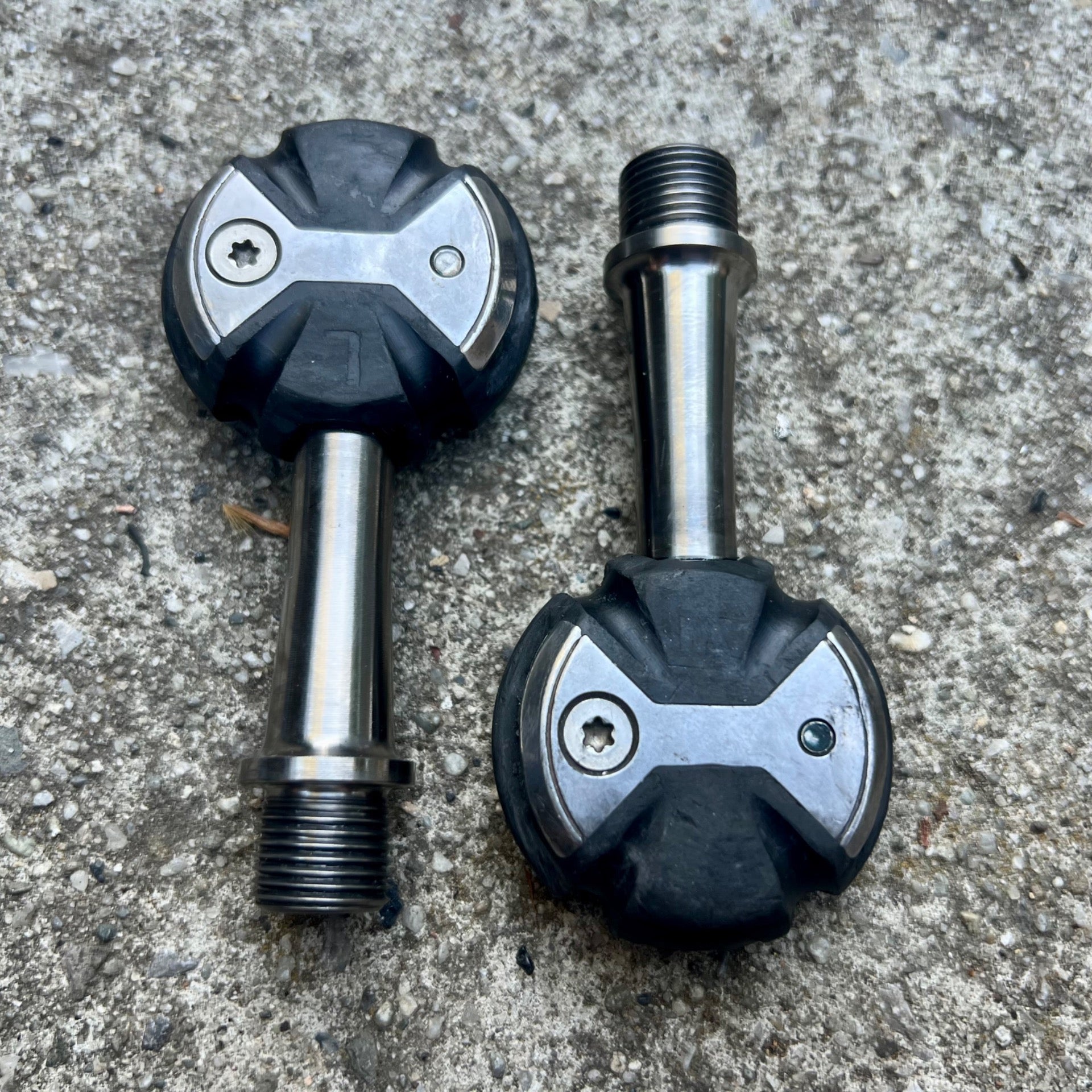 Speedplay Zero Titanium Pedals Road Gravel Bike Spin Ok Long Spindle TI