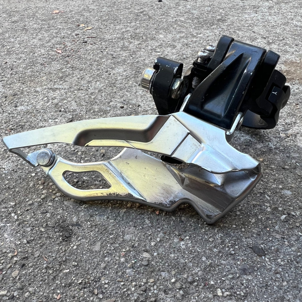 Shimano Deore FD-M611 3x10 34.9mm Top Pull Front Derailleur Triple MTB Touring 