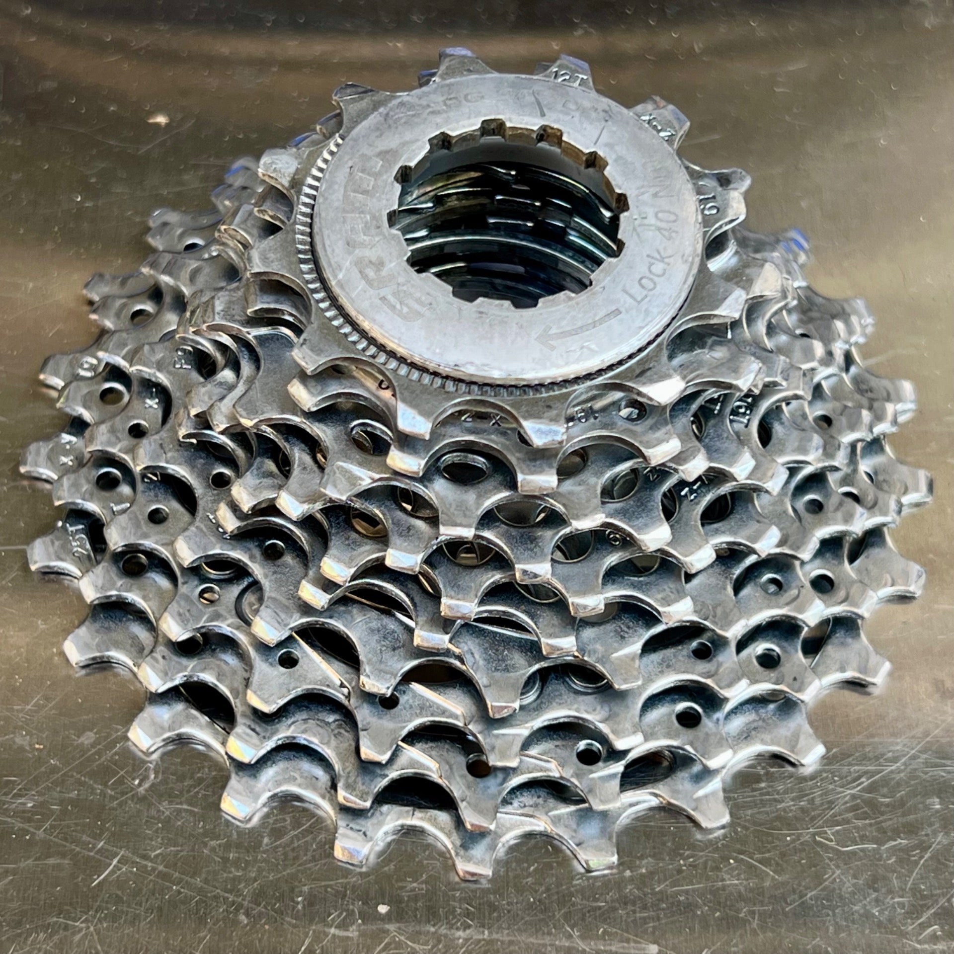SRAM PG 1070 12-25T 10 Speed Cassette Gravel Road Bike Chrome Silver MTB 