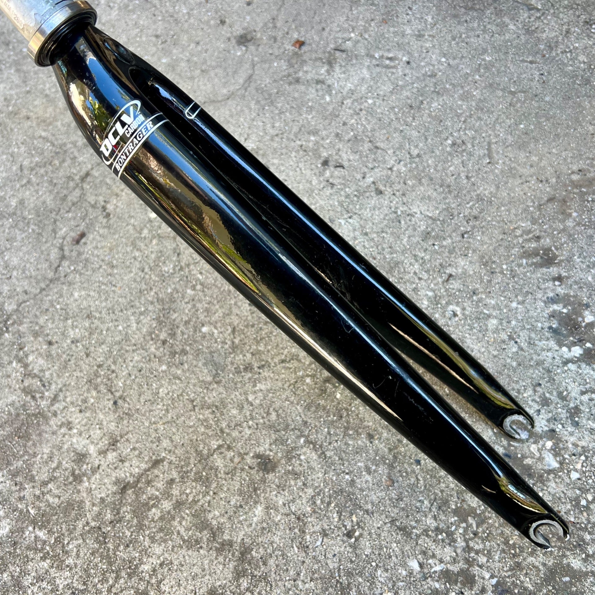 Bontrager Carbon OCLV Fork 700c 1 1/8” to 1 1/4” 9” Tapered Threadless Black