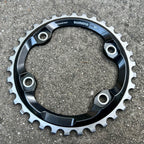 Used Shimano SM-CRM80 34T 96BCD Asymmetrical 1x11 Chainring Deore XT M8000 Steel-Bicycle Bin