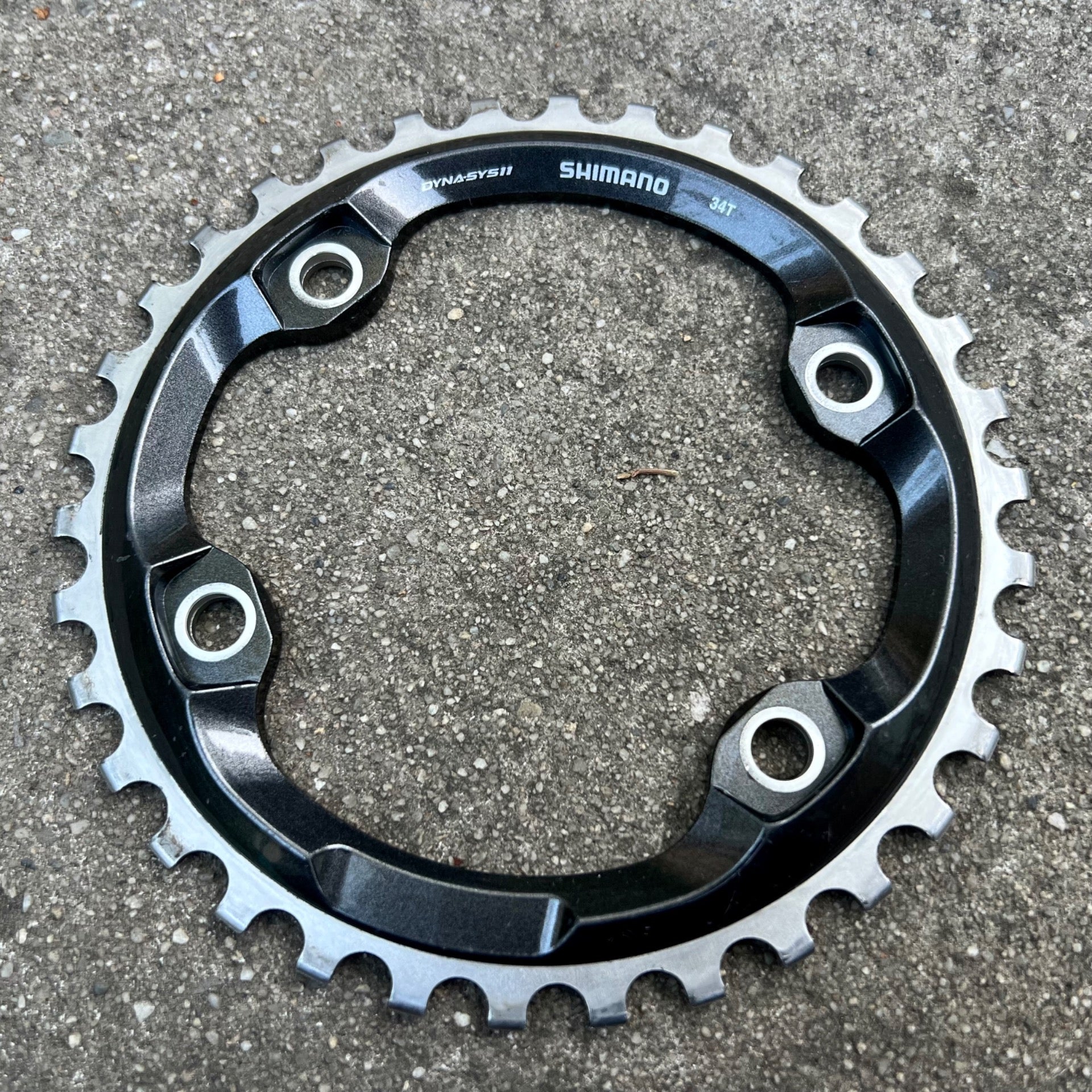 Shimano SM-CRM80 34T 96BCD Asymmetrical 1x11 Chainring Deore XT M8000 Steel 