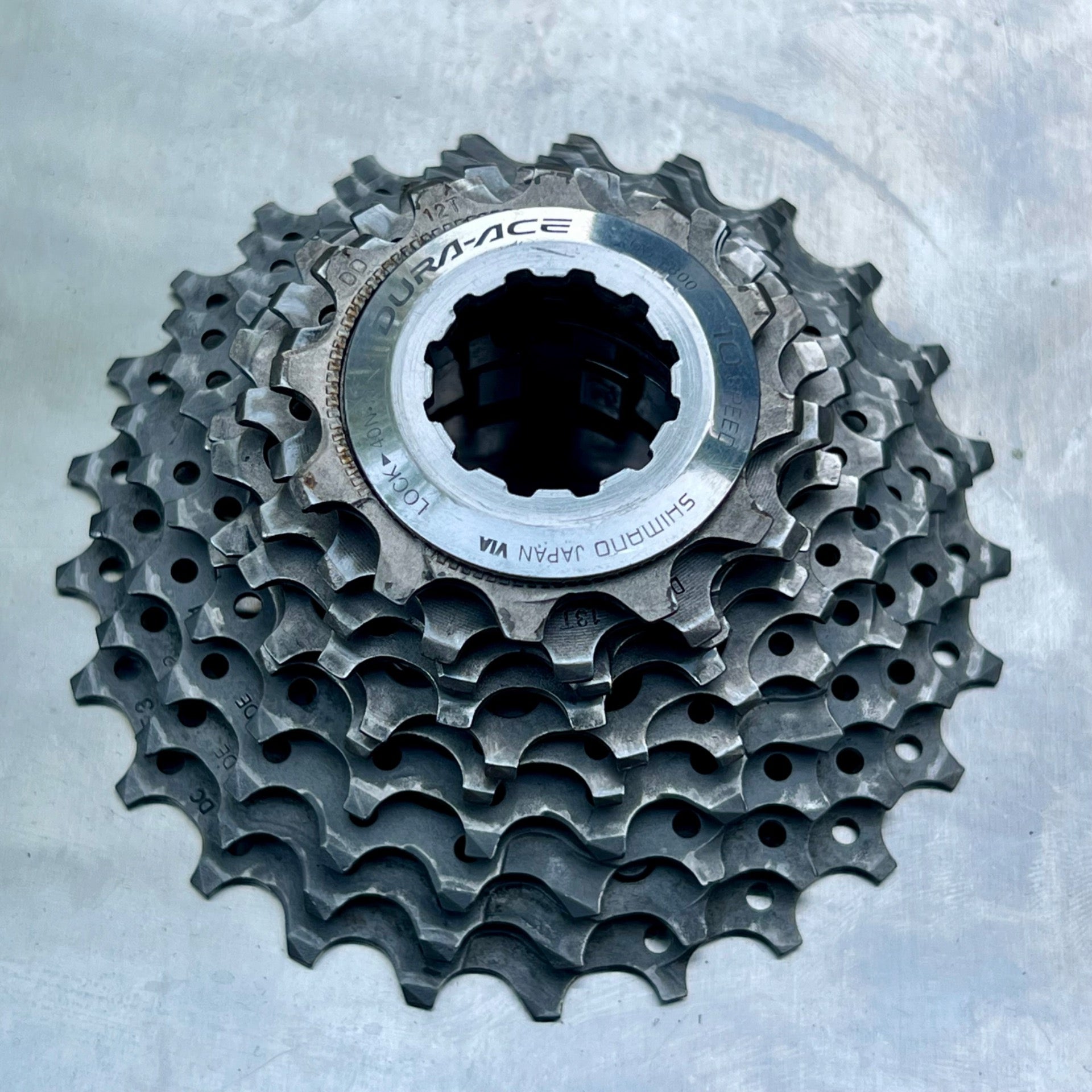 Shimano Dura Ace CS-7800 12-25T 10 Speed Cassette Titanium TI Road Bike Tri Race