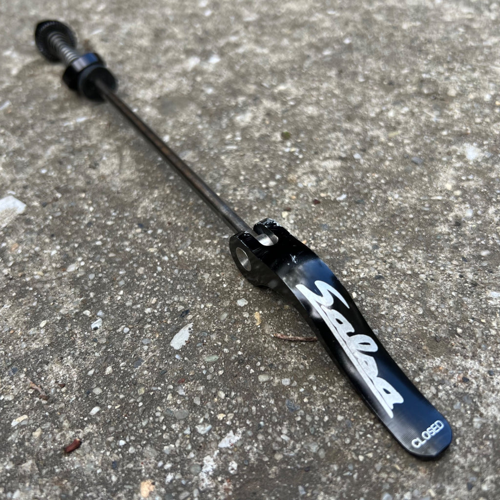 Salsa Titanium 135mm Rear Flip Off Quick Release Skewer Black MTB Mountain CX