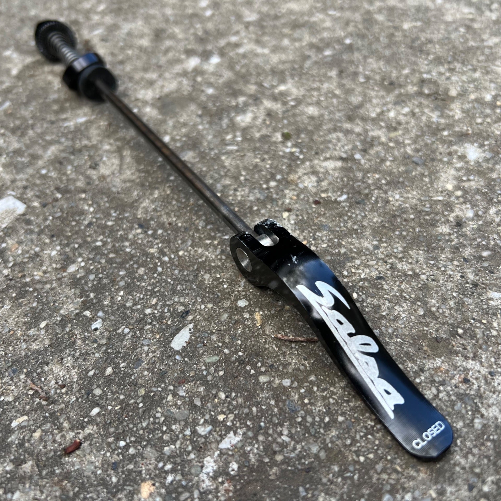 Salsa Titanium 135mm Rear Flip Off Quick Release Skewer Black MTB Mountain CX