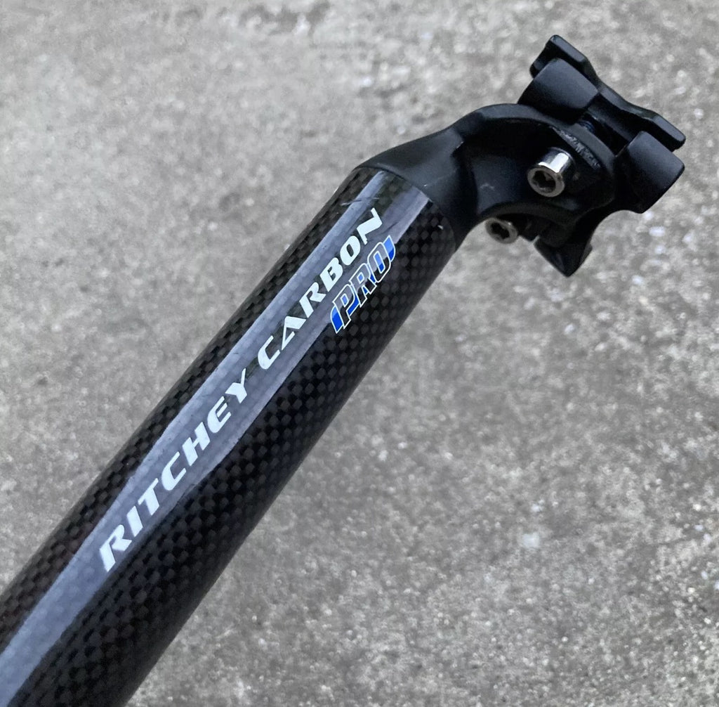 NICE Ritchey Carbon Pro Seatpost 31.6x300mm Black MTB XC Race Gravel CX Vintage