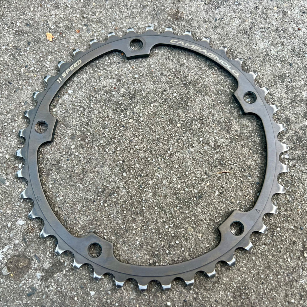 Campagnolo 39T 130BCD Threaded Record Chorus 11 Speed Chainring Road Bike  