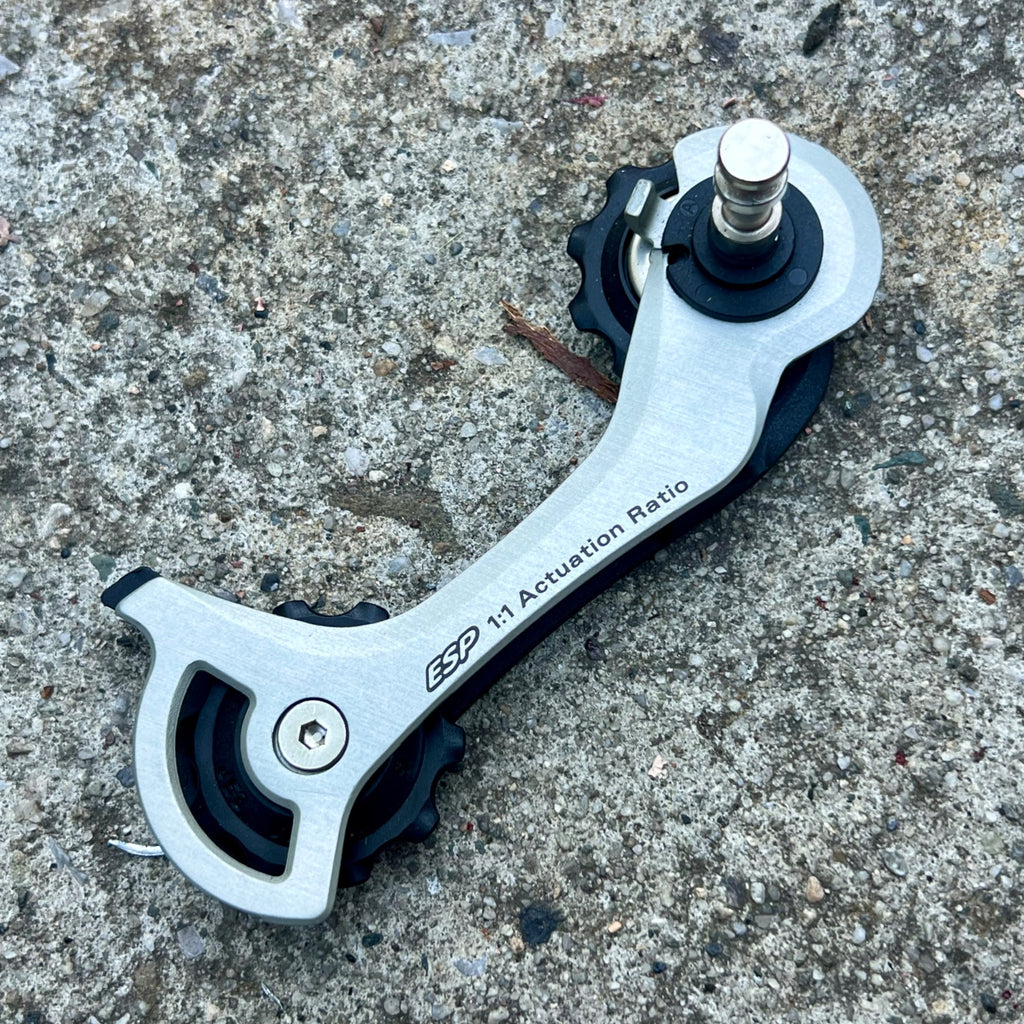 NOS SRAM ESP Rear Derailleur Cage With Pulleys Silver Vintage MTB Mountain Bike