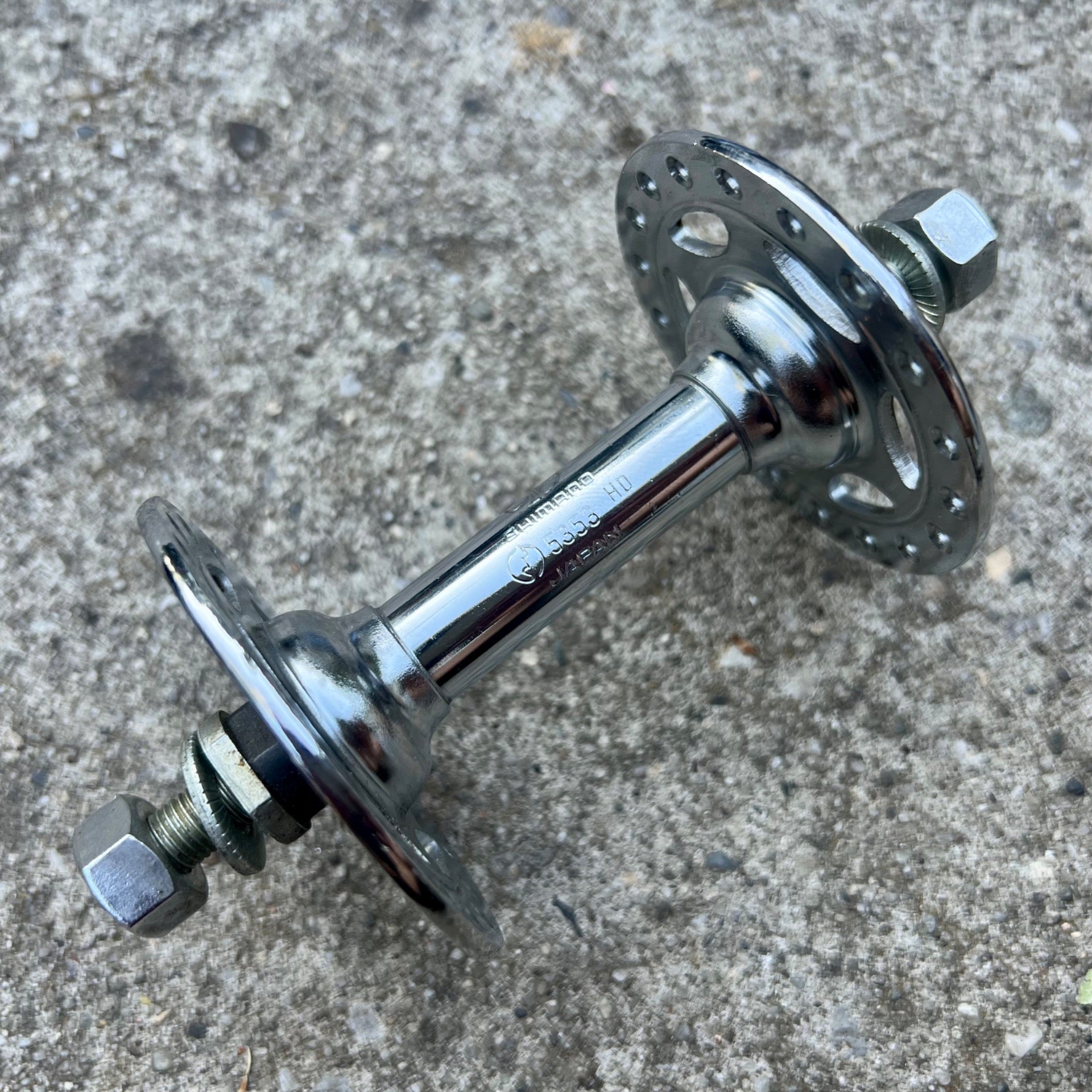 NOS Shimano 5353 36H Hole 93mm Front Hub Vintage Road BMX Cruiser High Flange
