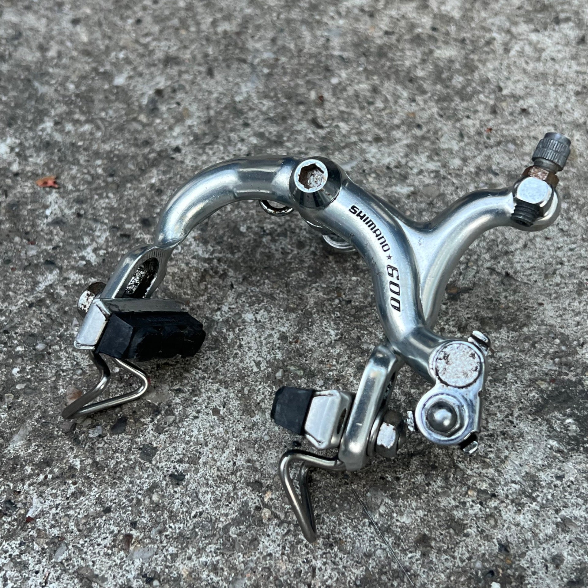 Shimano 600 Arabesque Rear Brake Caliper Side Pull Vintage Road Bike Retro 