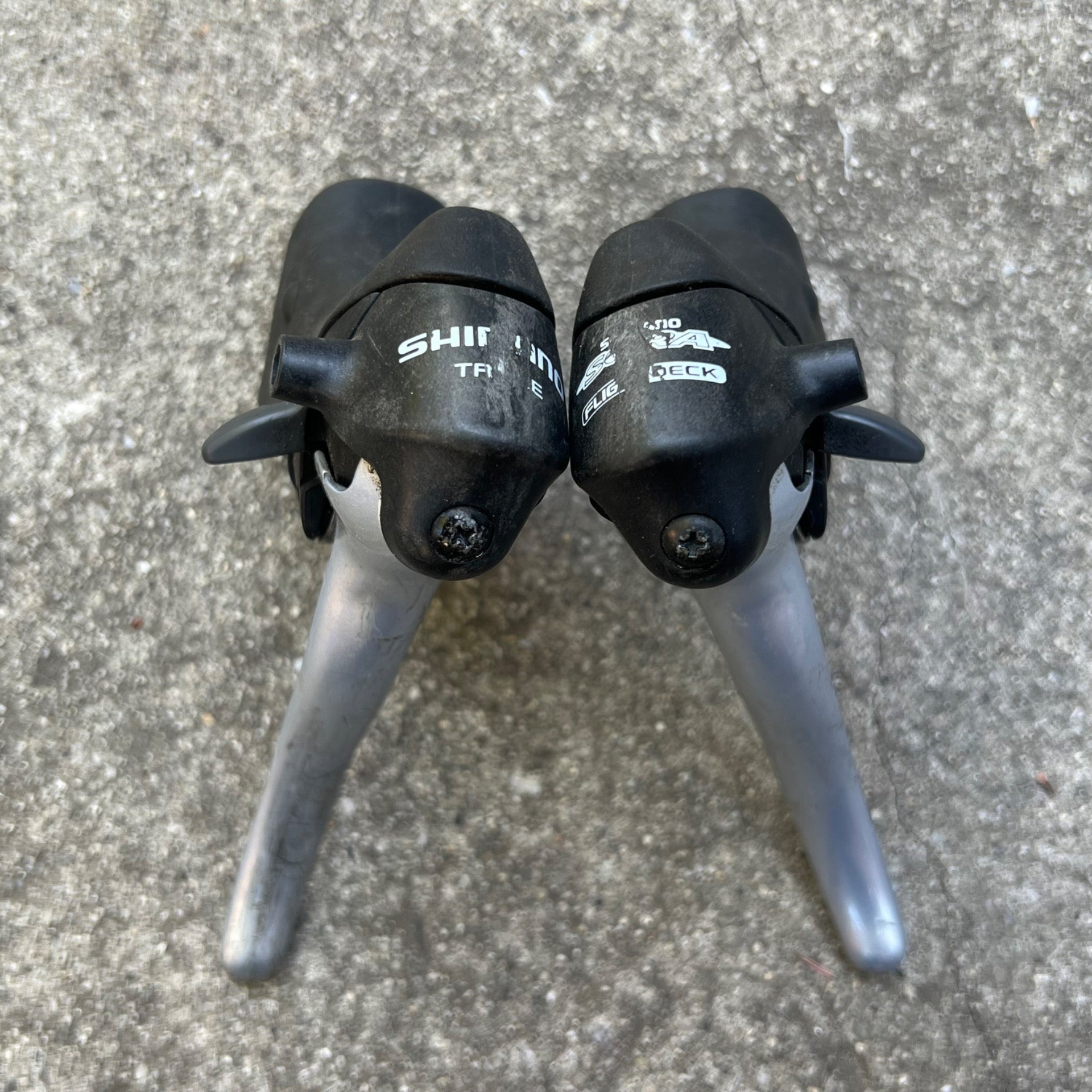 Shimano Sora 3x8 Speed Shifters Brifters Drop Bar Road Touring Vintage 3300/3304