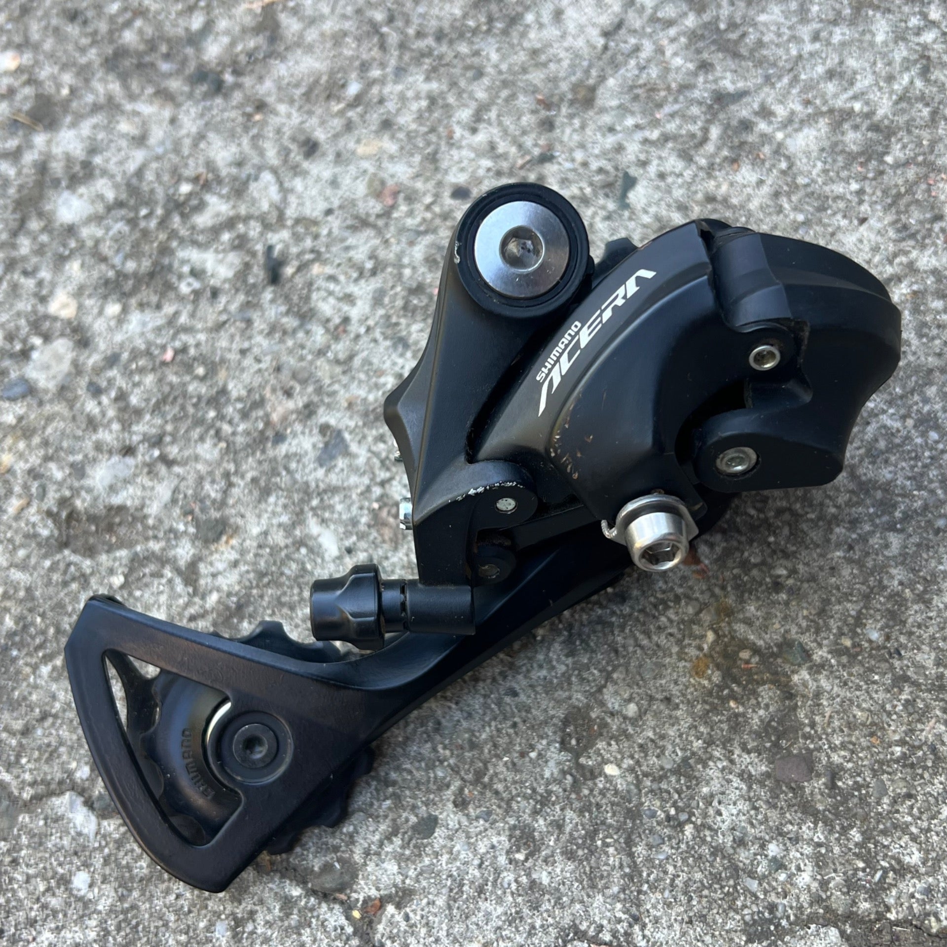Shimano Acera RD-T3000 Long Cage 9 Speed Rear Derailleur Black Touring Hybrid 