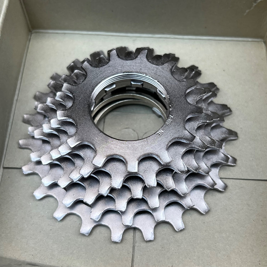 NOS Shimano Dura Ace 13-23T 6 Speed Uniglide Cassette Missing Top Cog Vintage 