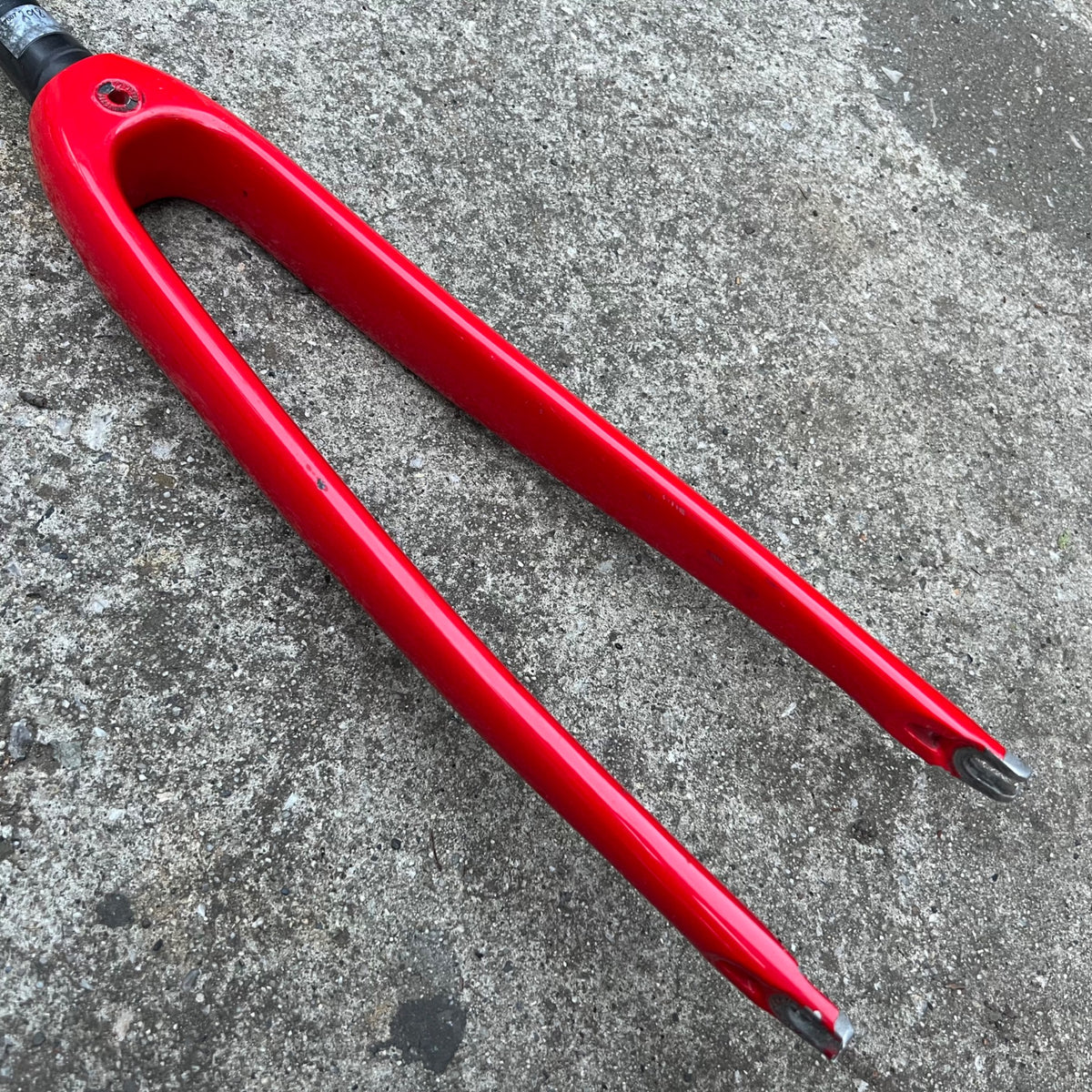 2006 Trek Pilot Carbon Fork 700c 1 1/8in Red Road Bike Racing Threadless Steerer