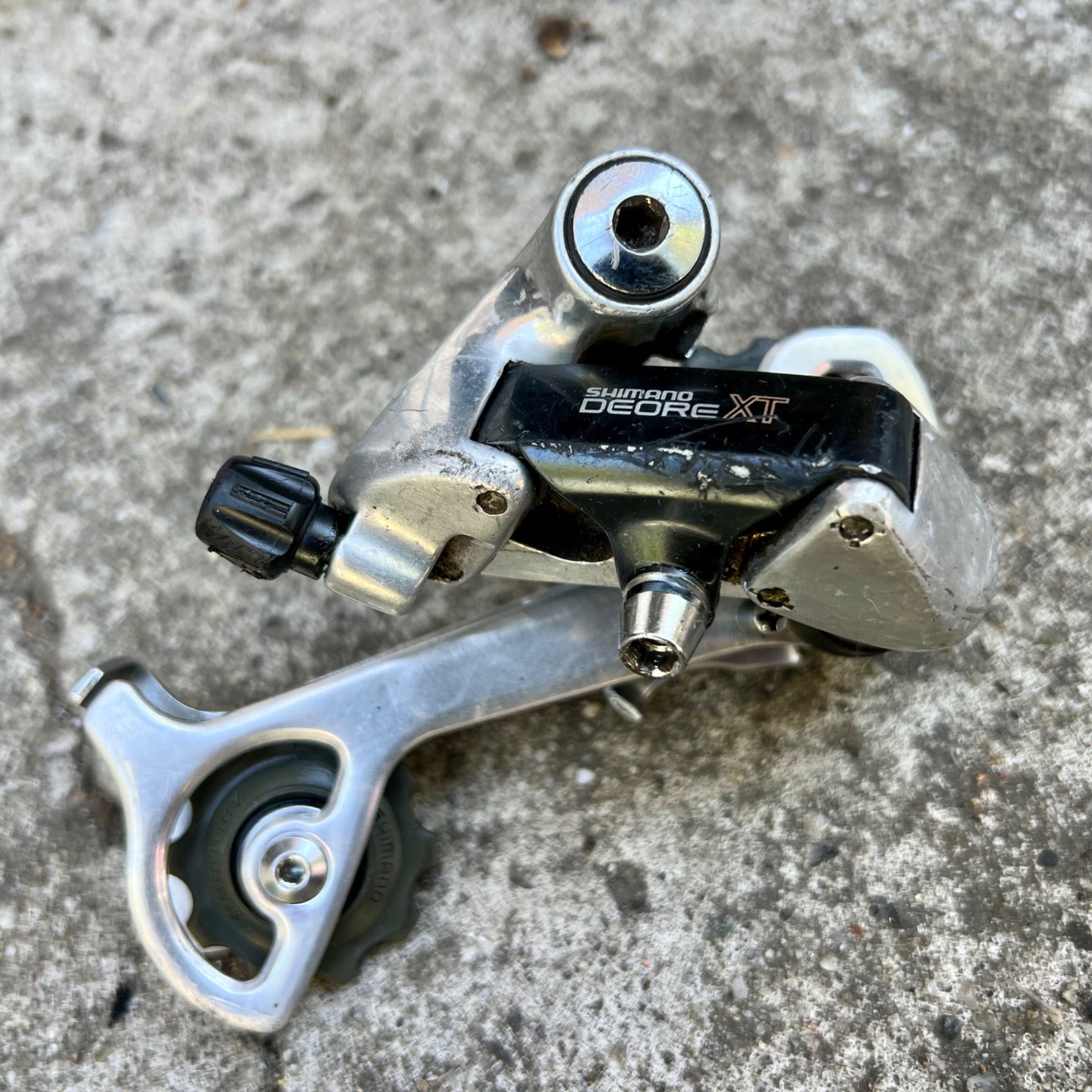 Shimano Deore XT RD-M735 Rear Derailleur 7 Speed Vintage MTB Retro Mountain Bike