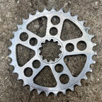 Used White Industies 32T ENO Chainring Silver Vintage Mountain Bike MTB Gravel Retro-Bicycle Bin