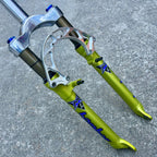 Used Serviced Marzocchi Bomber Z2 Fork Acid Green Vintage MTB Mountain 1 1/8” Retro-Bicycle Bin