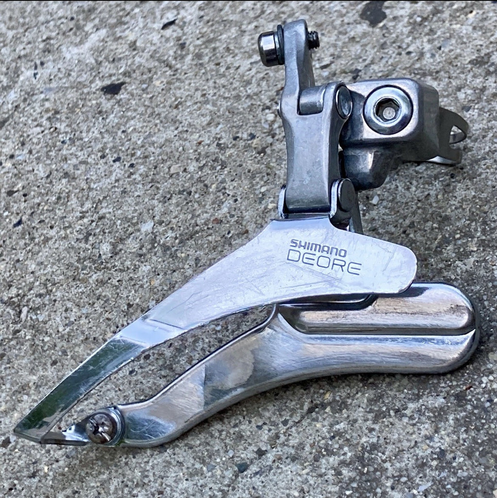 Shimano Deore FD-MT60 31.8mm Front Derailleur Bottom Pull Band Clamp Triple