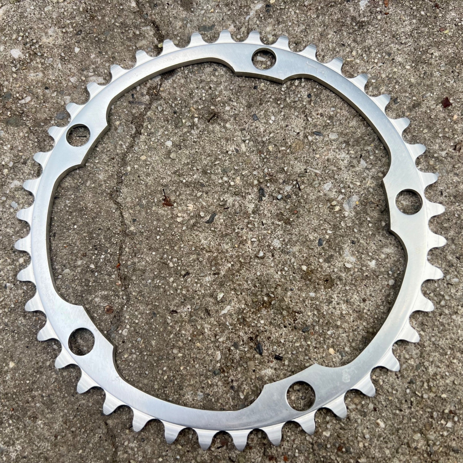NOS Avocet 144 BCD 41T Chainring Vintage Road Track Bike Silver Retro Small
