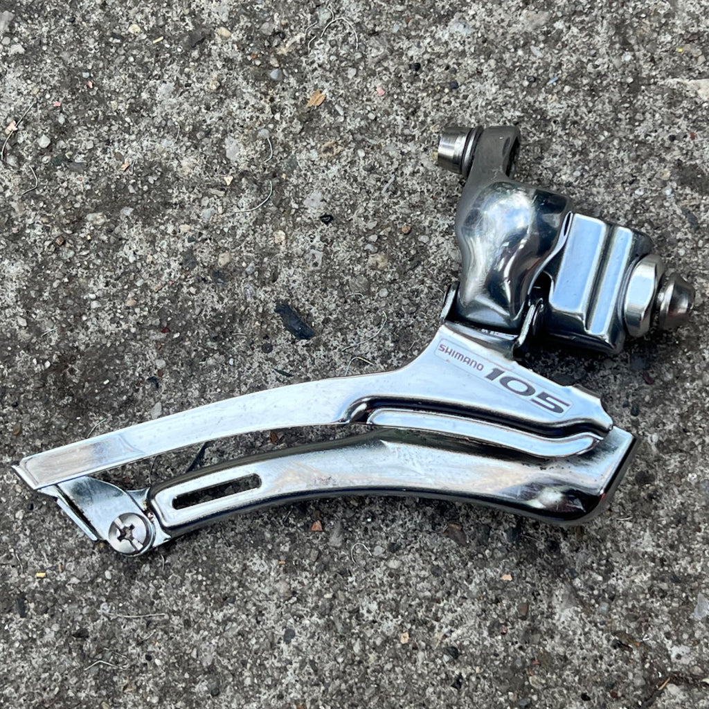 Shimano 105 FD-5600 Front Derailleur Braze On Bottom Pull Double Road 2x10 Speed