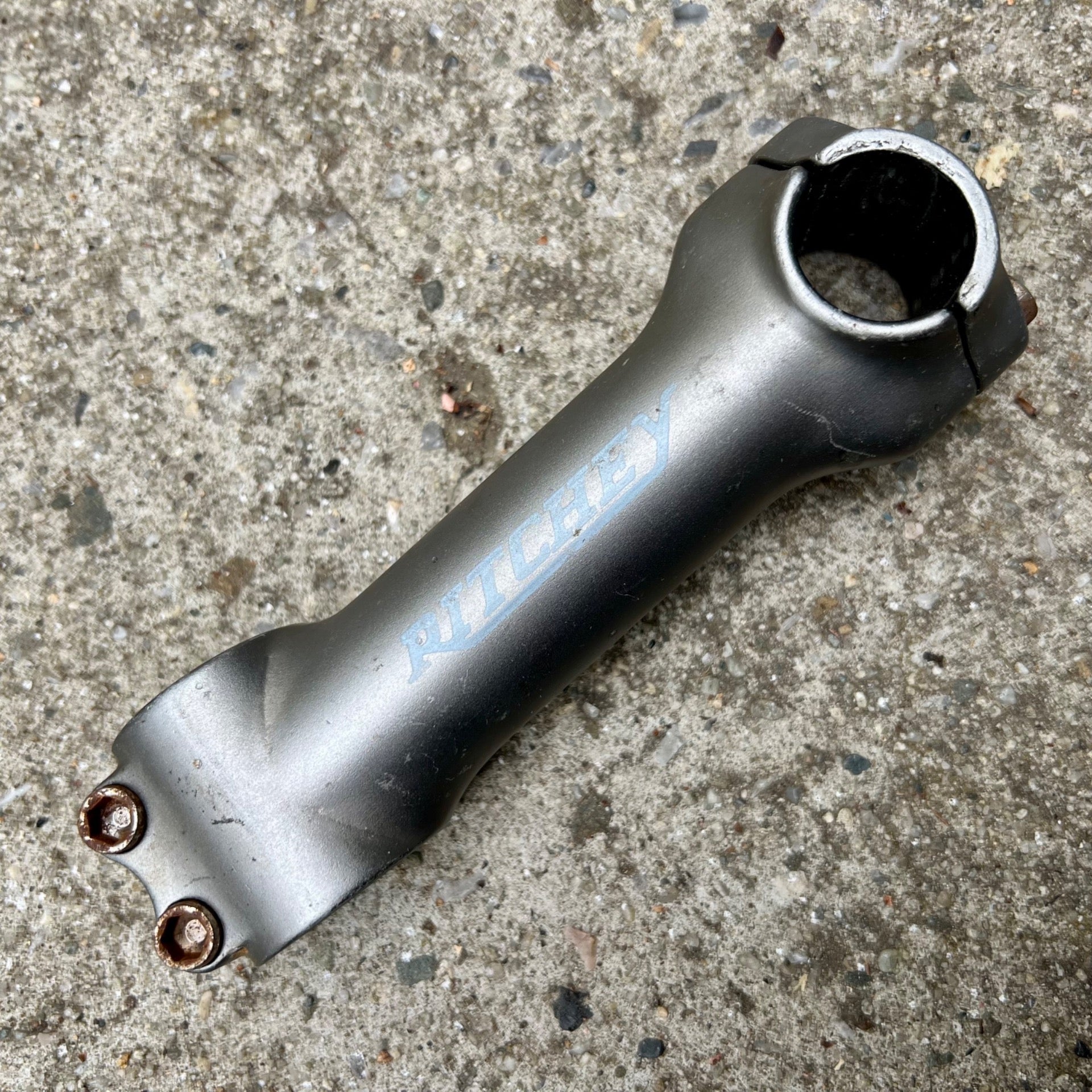 Ritchey 25.4x120mm 1 1/8” Threadless Stem Vintage Retro MTB Gravel CX Gray