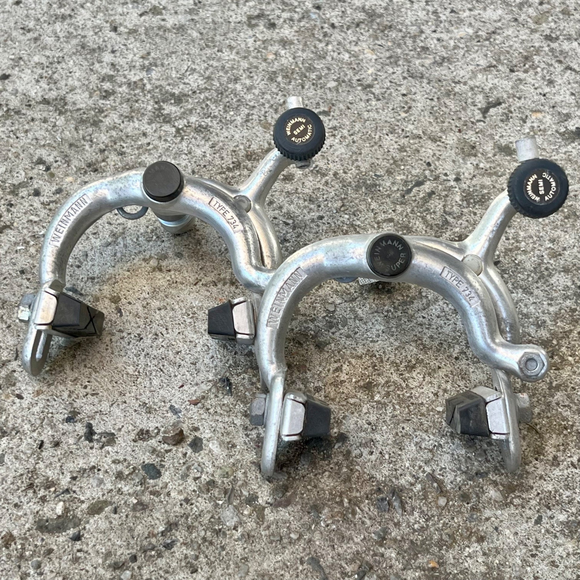 Weinmann Type 734 Side Pull Caliper Brakes Brake Set Road Touring Vintage Retro 