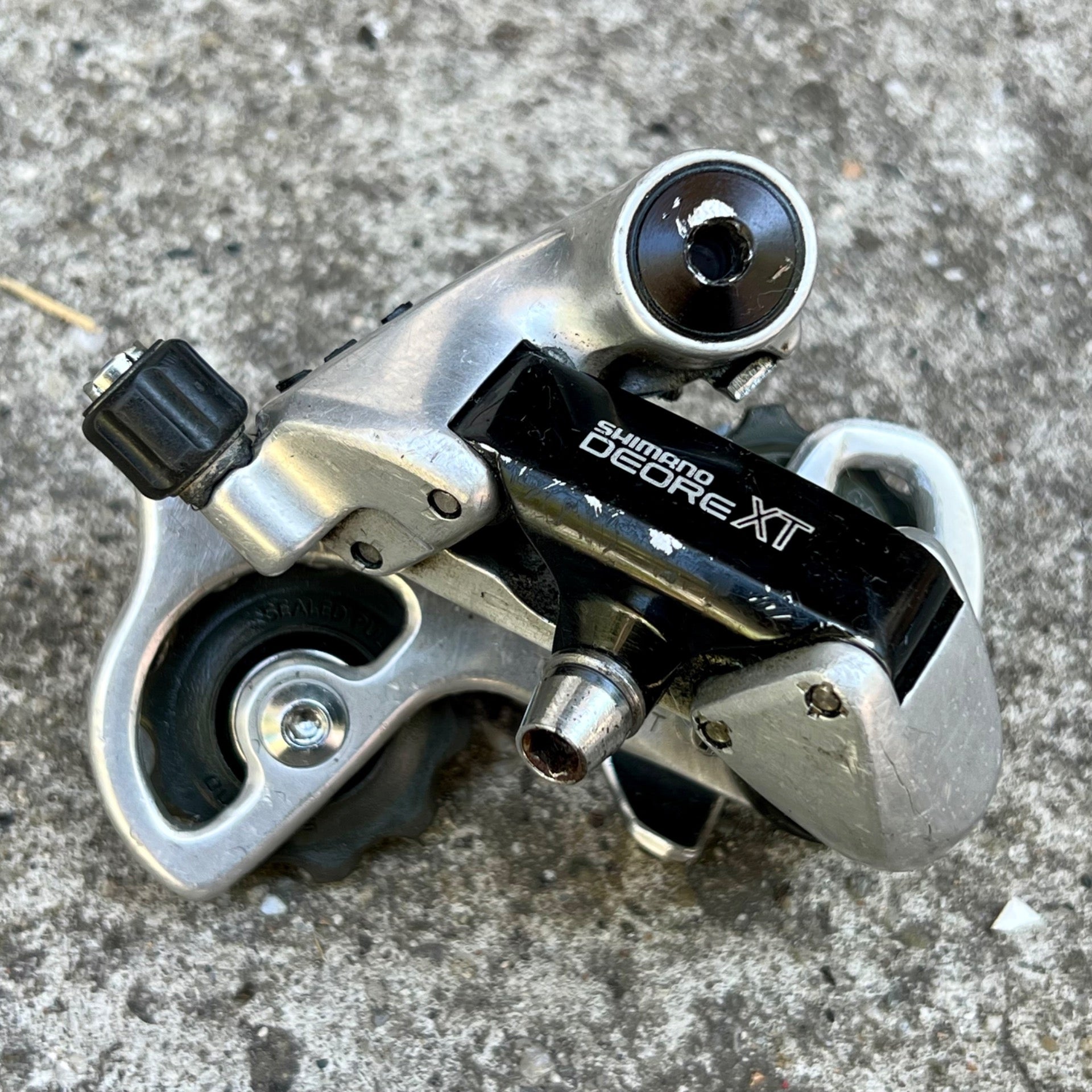 Shimano Deore XT RD-M732 Short Cage Rear Derailleur 7 Speed Vintage MTB Road 