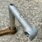Used ATAX 25.0x100mm 1in 22.0mm French Quill Drop Stem Vintage Road Bike Gray Thread-Bicycle Bin