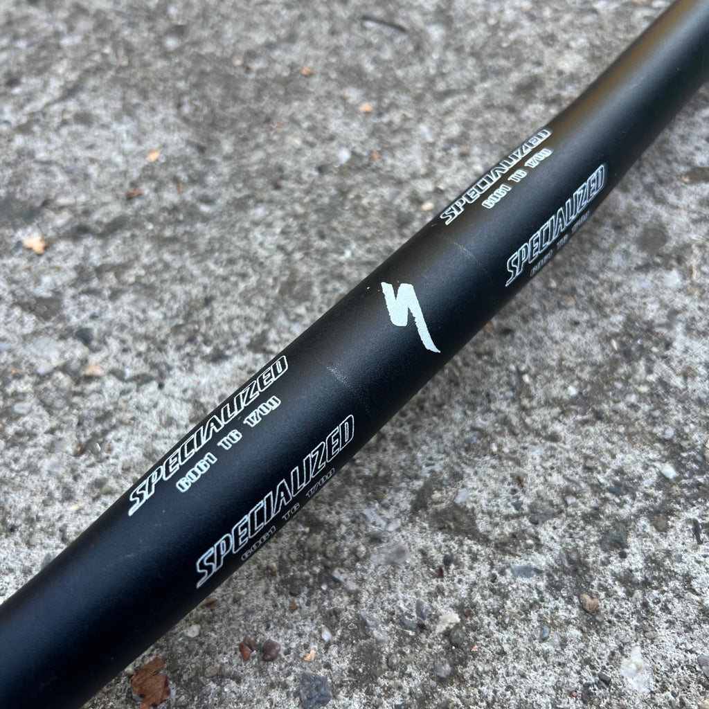 Specialized 6061 T6 Flat Bar 170g Black Vintage MTB Mountain Bike XC Retro Race