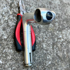 Used Cinelli 1R Wedge Stem 95x26.0mm 1” Vintage Road Bike Retro Silver Aluminum Quill-Bicycle Bin