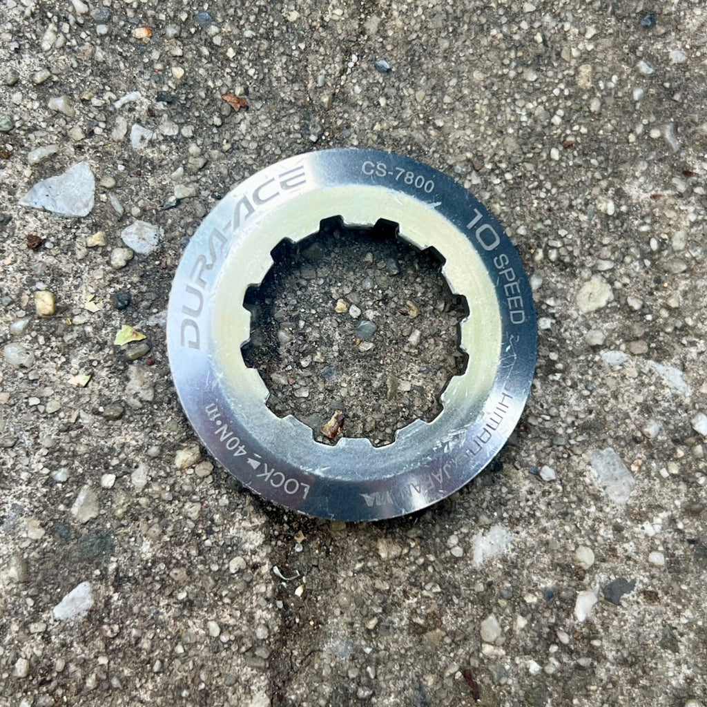 Shimano Dura Ace CS-7800 Cassette Lockring 10 Speed Road Bike Aluminum Cycling