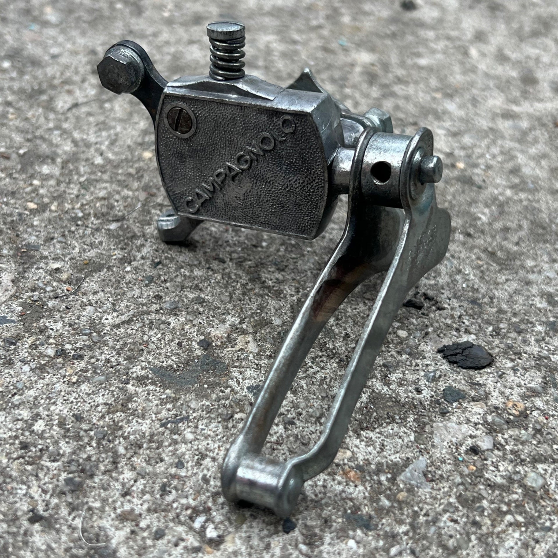 Campagnolo Matchbox 28.6mm Bottom Pull Front Derailleur Vintage Road Bike 5sp