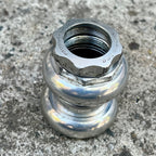 Used Shimano 600 1” Threaded Headset Silver Vintage Road Bike Aluminum Gray Touring-Bicycle Bin