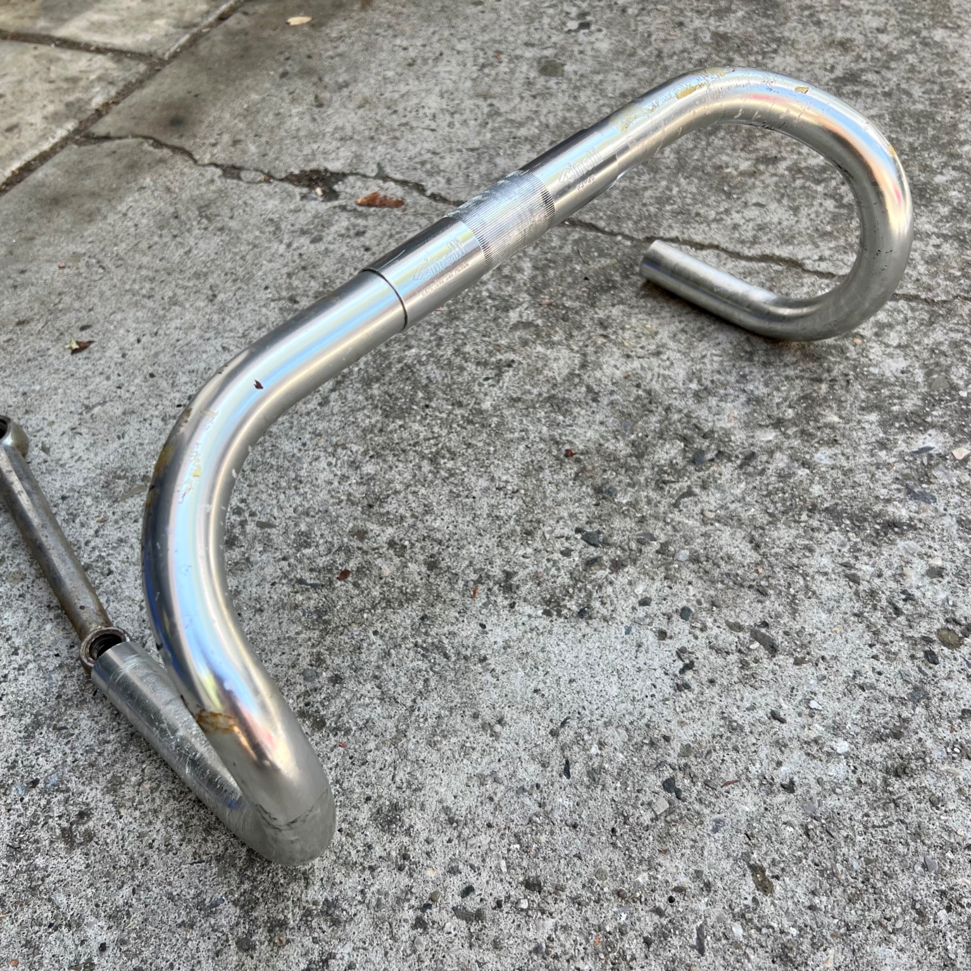 Cinelli Campione Del Mondo 63-38 380x26.0mm Drop Bars Handlebar Vintage Road  