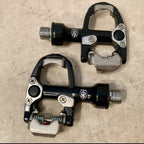 Used Ritchey SPD-R Pro Road Bike Clipless Pedals Vintage Black Silver Retro-Bicycle Bin