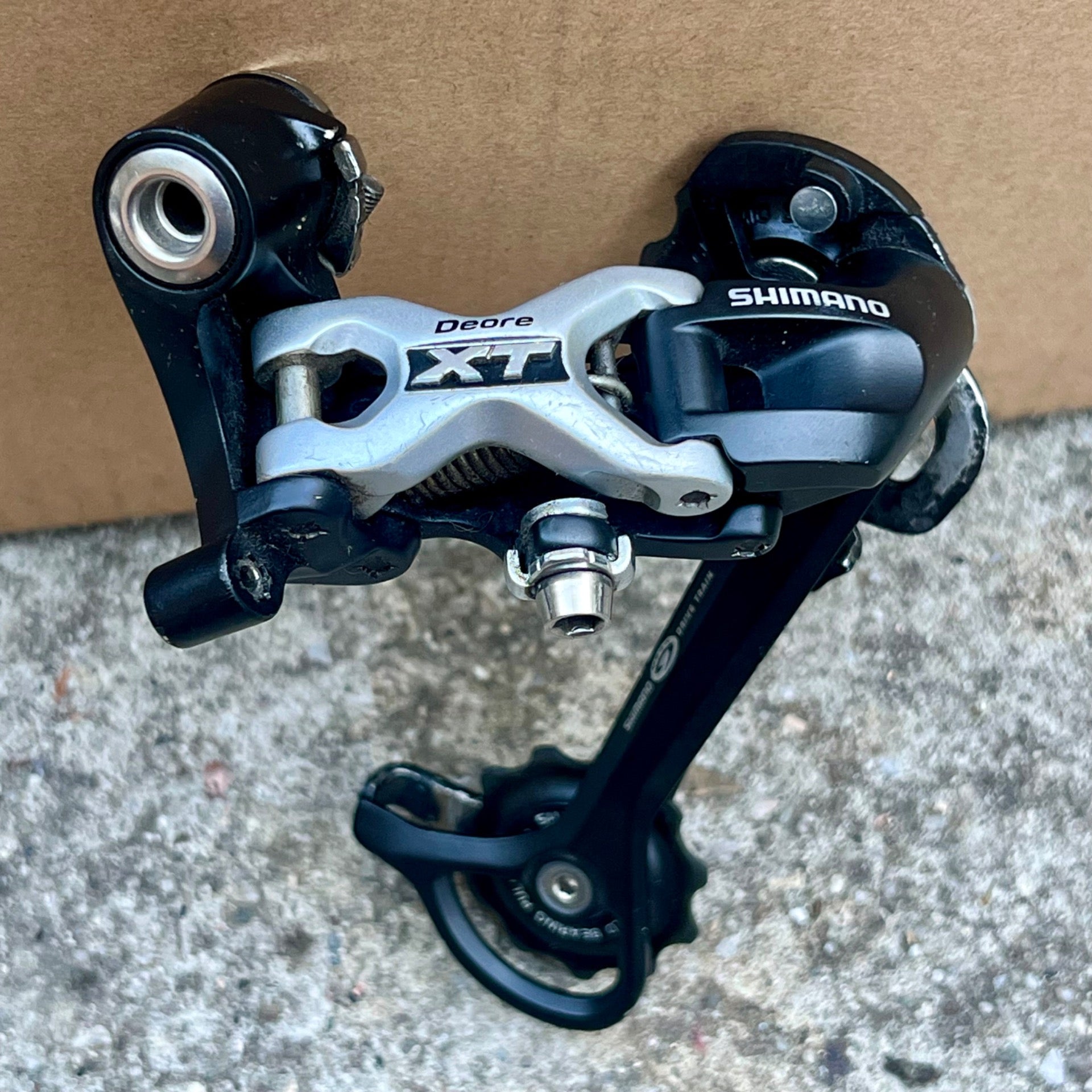 Shimano Deore XT RD-M770 Rear Derailleur Long Cage SGS 9 Speed Rapid Rise MTB 1x
