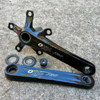 Used Oval Concepts 730 Crank Arms Cranks 170mm 110 BCD 5 Bolt Road Gravel Bike Black-Bicycle Bin
