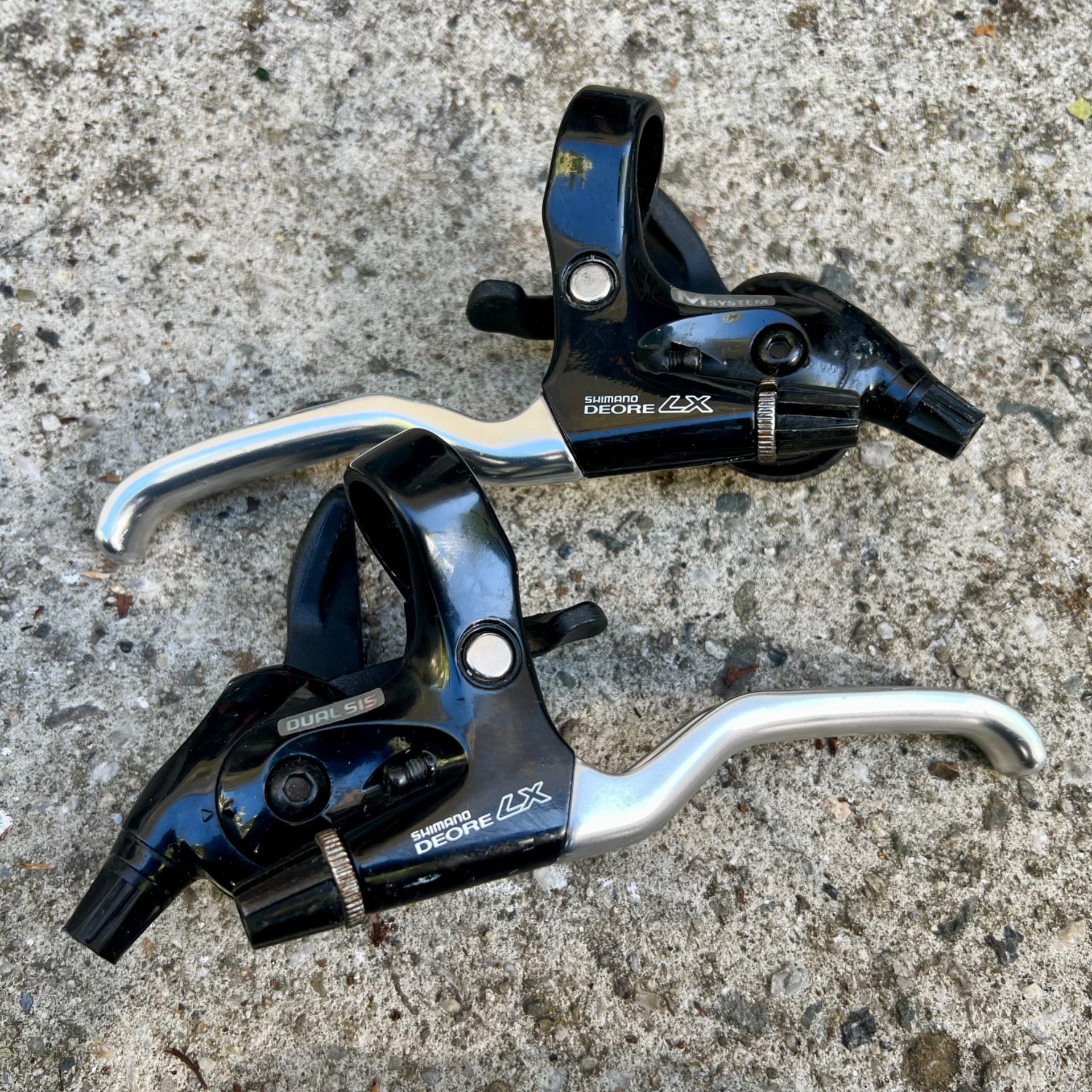 Shimano Deore LX ST-M560 3x7 Speed Shifter Brake Lever Set Brifter Cantilever 