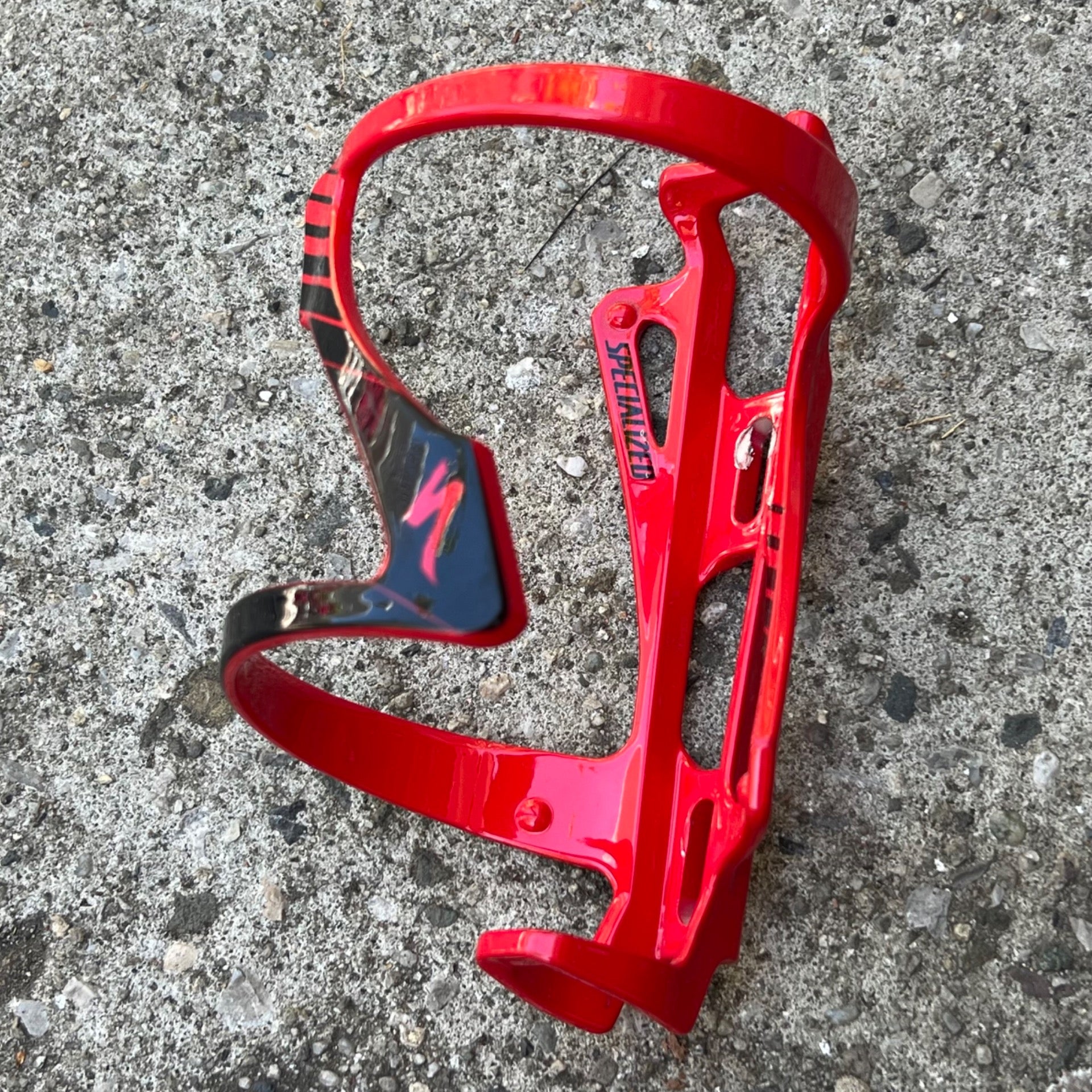 Specialized Carbon Water Bottle Cage Red Black Road Mountain Gravel Bike MTB 