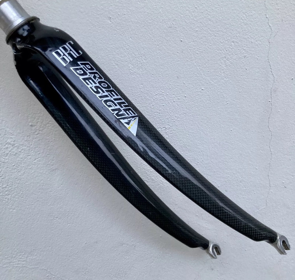 Profile Design BRC 700c Carbon Fork 1 1/8” 7.5in Steerer Threadless 471g Black