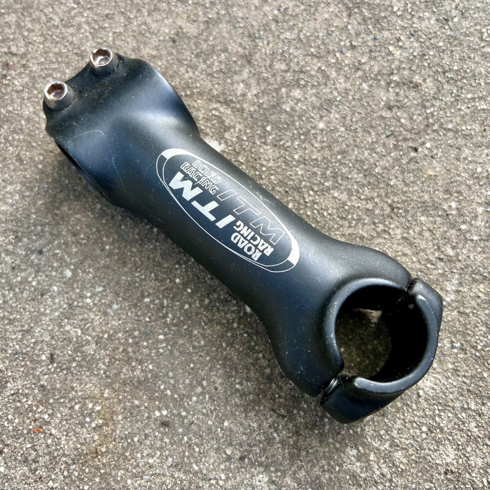 ITM Road Racing Stem 110x25.4mm 1 1/8” Threadless Steerer Black Gravel MTB XC CX