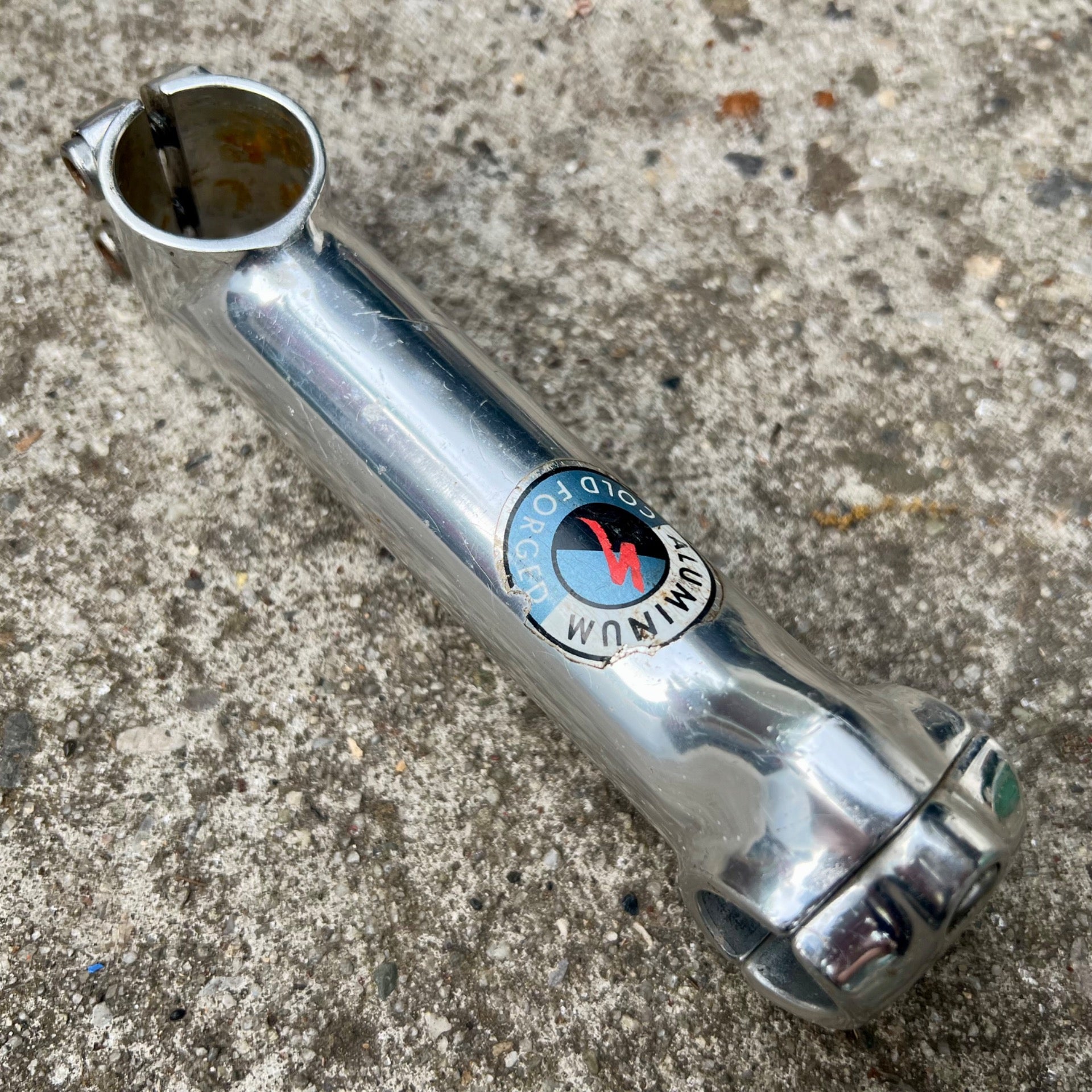 Specialized 25.4x135mm 1 1/8” Threadless Stem Vintage Retro MTB Mountain Silver 