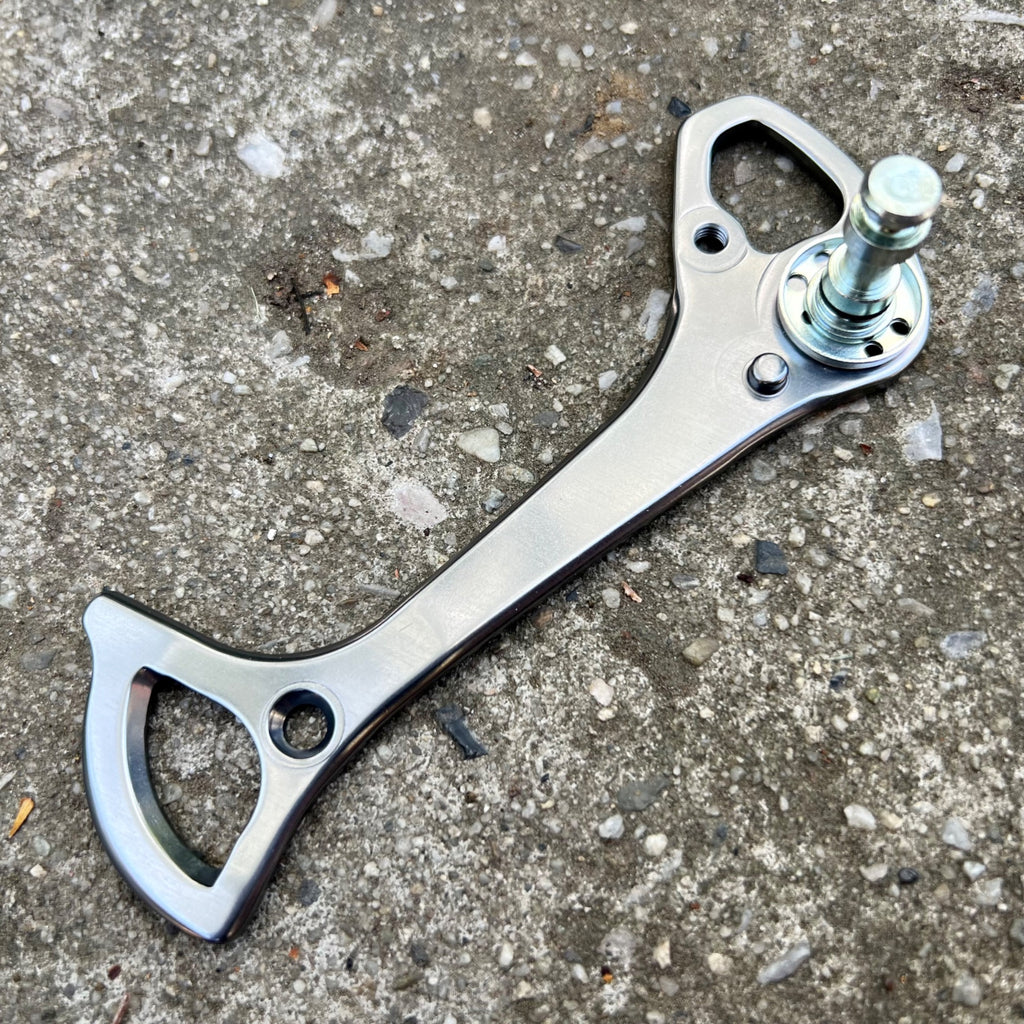 NEW Shimano Ultegra 6600 GS Outer Long Cage Road Bike Rear Derailleur Silver 