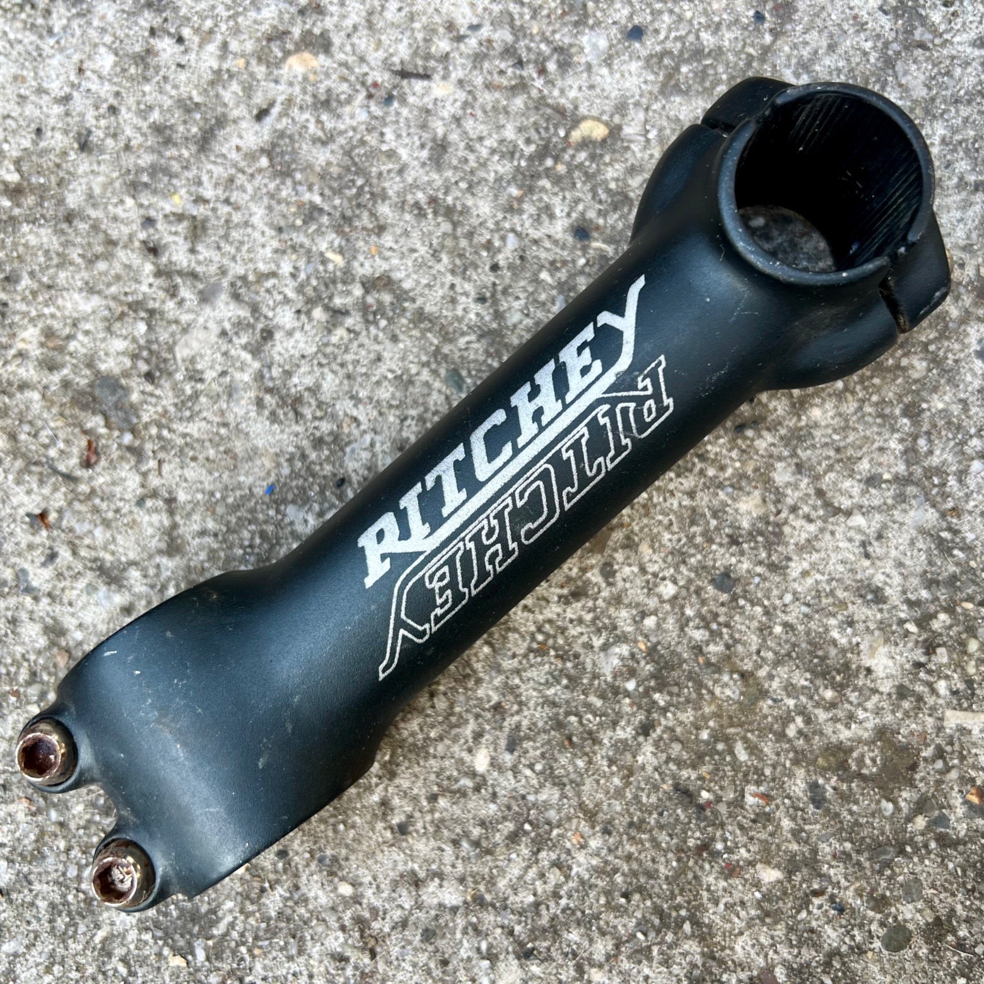 Ritchey 25.4x125mm 1 1/8” Threadless Stem Vintage Retro MTB Mountain Bike Black 