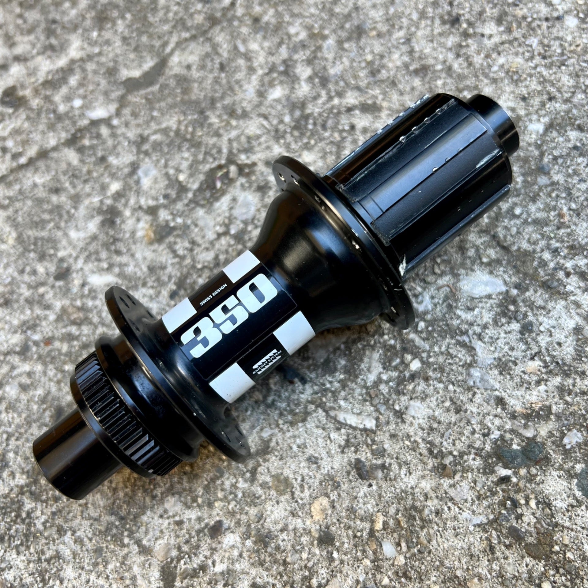 DT Swiss 350 12x142mm 24H 11 Speed Shimano Centerlock Disc Rear Hub Road Black